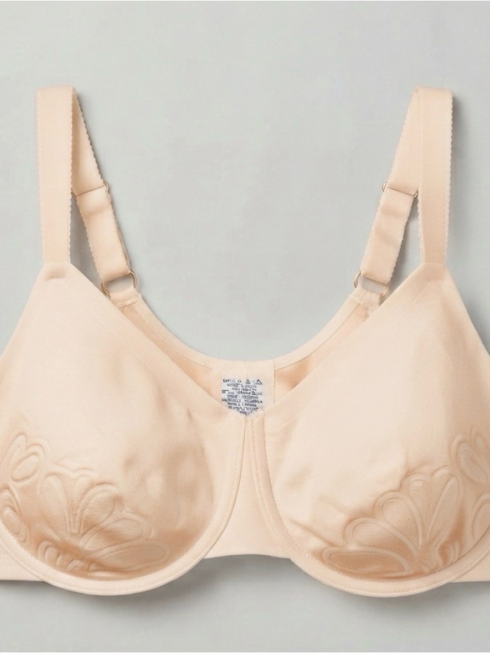 Bali Underwire Bra in Light Nude 40DDD.